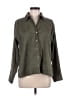 Chico's Design 100% Polyester Green 3/4 Sleeve Blouse Size Med (1) - photo 1