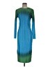 Arthur 100% Polyester Teal Cocktail Dress Size AU 6 - photo 1