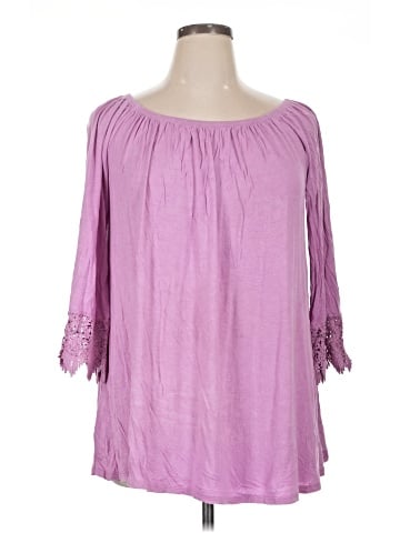 emerald 3/4 Sleeve Blouse (view 1)