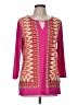 Ruby Rd. Pink 3/4 Sleeve Blouse Size M - photo 1