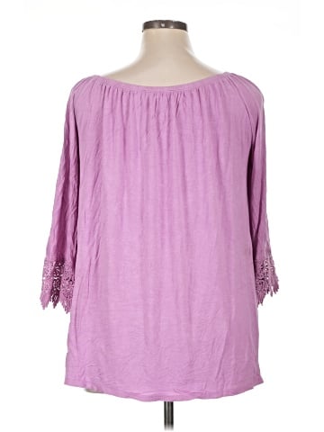 emerald 3/4 Sleeve Blouse (view 2)