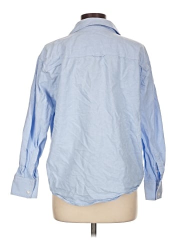 Quince 3/4 Sleeve Button-Down Shirt (view 2)