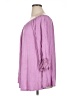 emerald Purple 3/4 Sleeve Blouse Size 1X - photo 5