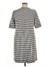Rabbit Rabbit Rabbit Designs Houndstooth Gray Casual Dress Size 16 - photo 2