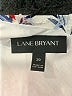 Lane Bryant 100% Polyester Floral White Casual Dress Size 20 - photo 7