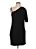 C Graffitti Solid Black Casual Dress Size L - photo 1