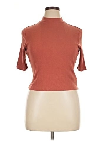 Express Short Sleeve Turtleneck (view 1)
