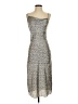 Bebe 100% Polyester Paisley Gray Cocktail Dress Size XS - photo 1