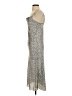 Bebe 100% Polyester Paisley Gray Cocktail Dress Size XS - photo 5