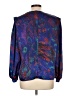 Tess 100% Polyester Blue Long Sleeve Blouse Size 10 - photo 2