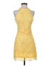 Lulus 100% Polyester Yellow Cocktail Dress Size S - photo 1