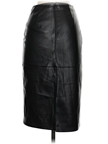 Cache Faux Leather Skirt (view 2)