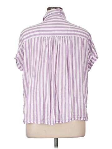 Lane Bryant Short Sleeve Button-Down Shirt (view 2)