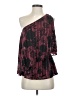 Aqua 100% Polyester Burgundy Sleeveless Blouse Size S - photo 1