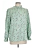 Unbranded Green Long Sleeve Blouse Size L - photo 1