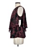 Aqua 100% Polyester Burgundy Sleeveless Blouse Size S - photo 5