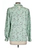 Unbranded Green Long Sleeve Blouse Size L - photo 2