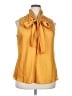 Nine West 100% Polyester Gold Tank Top Size 18 - photo 1