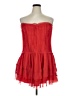 ASOS Design 100% Polyester Red Cocktail Dress Size 14 - photo 1