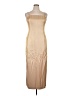 Alex Evenings 100% Polyester Tan Cocktail Dress Size 14 Petite - photo 1