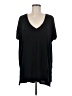 Express One Eleven Black Short Sleeve Top Size M - photo 1