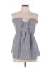 Shein Gray Blue Sleeveless Blouse Size L - photo 1