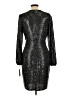 Alexa B 100% Polyester Metallic Silver Cocktail Dress Size 12 - photo 2