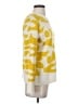 THML Animal Print Yellow Pullover Sweater Size XS - photo 4