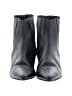 Pure Navy Black Ankle Boots Size 6 1/2 - photo 2