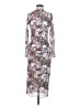 Unbranded Floral Silver Casual Dress Size S - photo 1