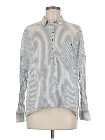 BDG Long Sleeve Button-Down Shirt (view 1)