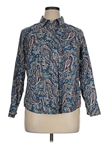 Talbots Long Sleeve Button-Down Shirt (view 1)