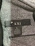 XXI Gray Short Sleeve Top Size L - photo 7