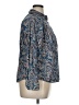 Talbots Paisley Blue Long Sleeve Button-Down Shirt Size 16 Petite - photo 4