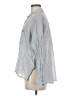 BDG 100% Cotton Stripes Gray Long Sleeve Button-Down Shirt Size M - photo 5