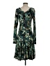 Peruvian Connection Camo Green Cocktail Dress Size S - photo 2