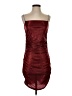 Unbranded Metallic Burgundy Cocktail Dress Size S - photo 1