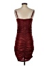 Unbranded Metallic Burgundy Cocktail Dress Size S - photo 2