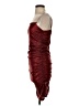 Unbranded Metallic Burgundy Cocktail Dress Size S - photo 5