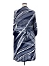 Mlle Gabrielle Graphic Blue Casual Dress Size 2X - photo 2