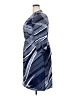 Mlle Gabrielle Graphic Blue Casual Dress Size 2X - photo 5