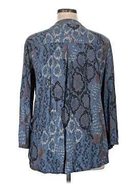 MADE IN ITALY 3/4 Sleeve Blouse (view 2)