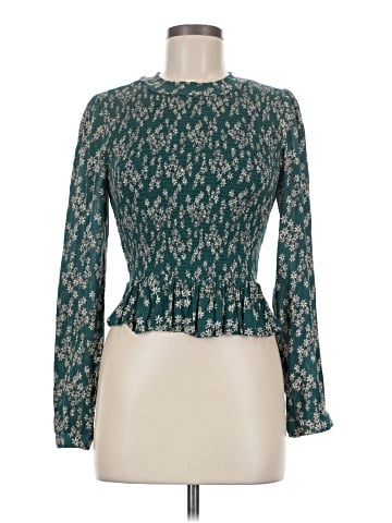 Patrons of Peace Long Sleeve Blouse (view 1)