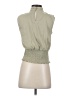 Express Green Sleeveless Blouse Size S - photo 2