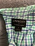 Crewcuts Outlet Checkered-gingham Green Long Sleeve Button-Down Shirt Size 2 - photo 3