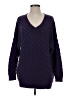 Garnet Hill Purple Pullover Sweater Size S - photo 1