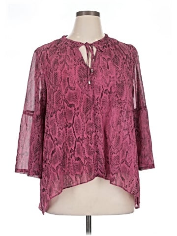 Jennifer Lopez 3/4 Sleeve Blouse (view 1)