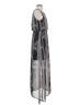 Maurices 100% Polyester Graphic Silver Casual Dress Size S - photo 4