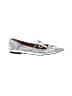 Steve Madden 100% Leather Silver Flats Size 6 1/2 - photo 1