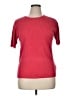 Worthington Red Short Sleeve Top Size XL - photo 1